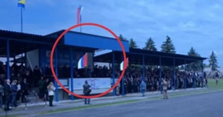 Kasarna Kozara, intoniranje himne BiH, Dodik i ministar odbrane Srbije sjedili, diplomatski skandal/Vijesti.ba