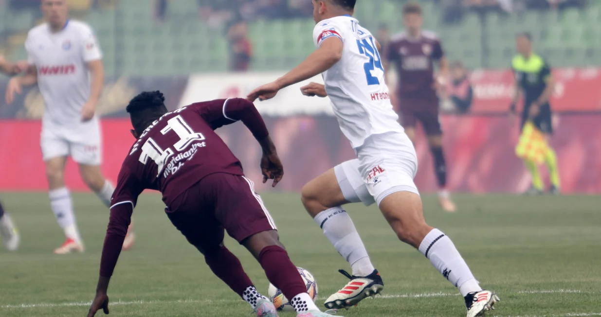 Francis Kyeremeh i Filip Taraba (FOTO: Sanel Konjhodžić/Sport1)