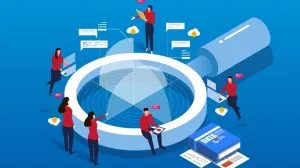 Istraživanje,. radnici ilustracija/