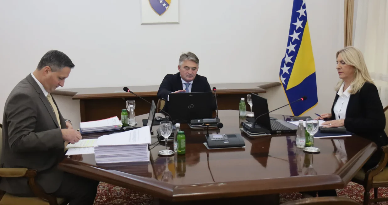 Predsjedništvo BiH sjednica/Senad Gubelić