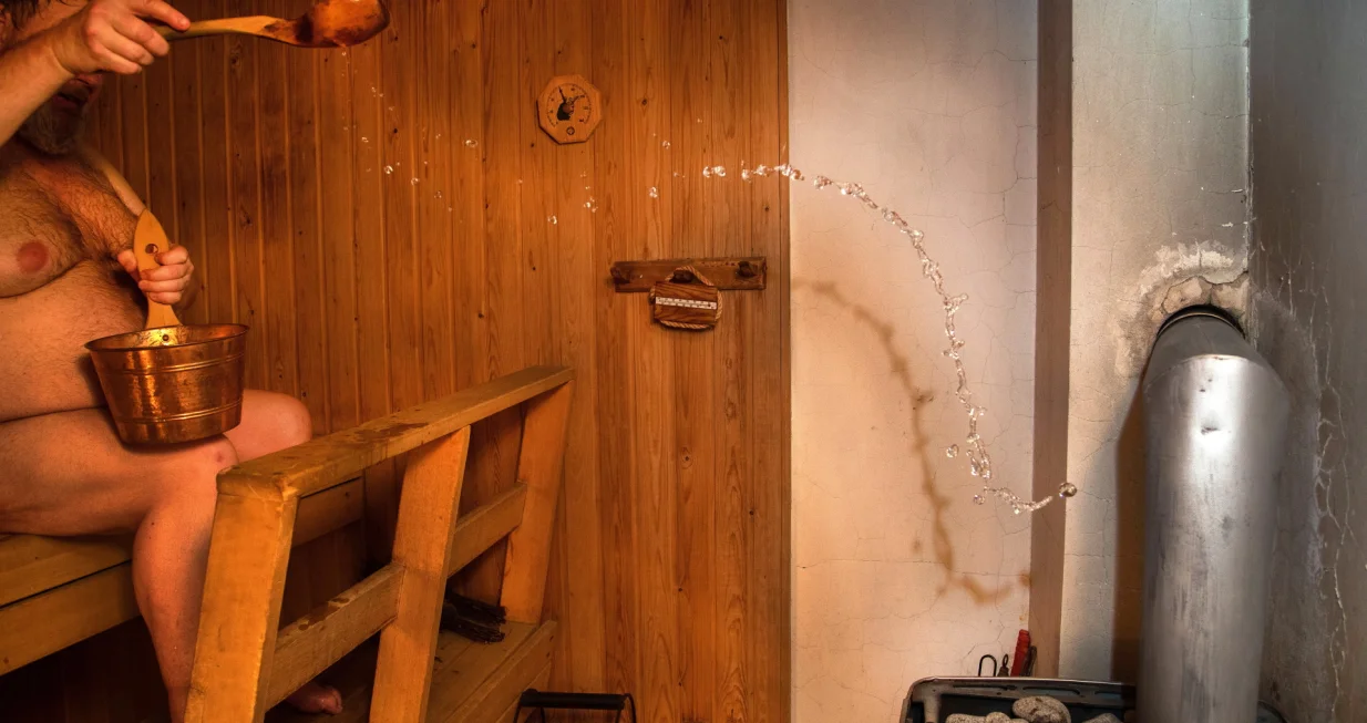 epaselect epa08892532 A man onpours in a sauna in Helsinki, Finland, 18 December 2020. Finland's sauna culture was inscribed on UNESCO's Representative List of the Intangible Cultural Heritage of Humanity on 17 December 2020. The decision was made by an intergovernmental committee consisting of representatives of 24 State Parties. This is Finland's first inscription on the UNESCO Lists of Intangible Cultural Heritage. Saunabathing is an integral part of both everyday life and festivities as well as wellbeing and lifestyle for Finnish people. Sauna bathing underscores equality and mutual respect between people. The sauna tradition is Finland's first element in the UNESCO Lists of Intangible Cultural Heritage. This will make our sauna culture even better known throughout the world. Heating up the sauna, the customs and traditions associated with sauna bathing, and songs, beliefs and storytelling traditions about saunas are all part of this living heritage. With almost 90 per cent of the Finnish population sauna bathing once a week, this tradition is flourishing. There are approximately 3.2 million saunas in Finland, so the figures speak for themselves. Families pass on the tradition to new generations, as do the numerous Finnish sauna societies and associations. EPA/MAURI RATILAINEN ATTENTION: This Image is part of a PHOTO SET/Mauri Ratilainen