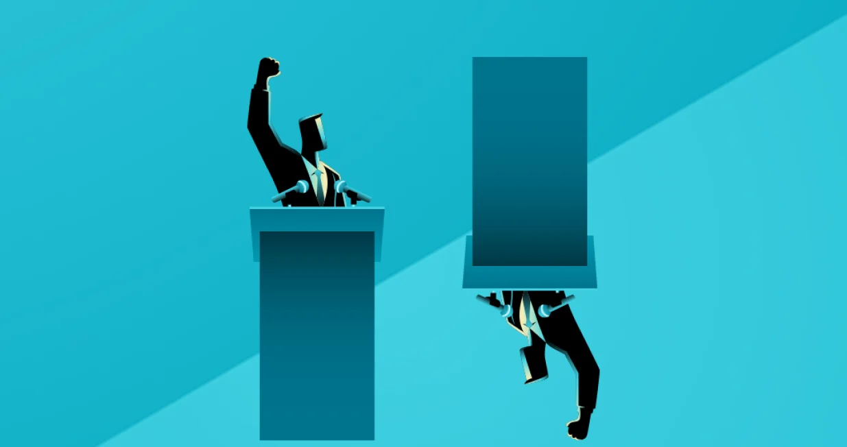 Vizual za kolumnu Zlatka Dukića/Benjamin Krnić