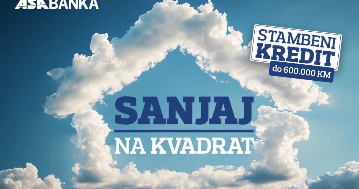 ASA Banka akcija, stambeni krediti, sanjaj na kvadrat/Asa Banka