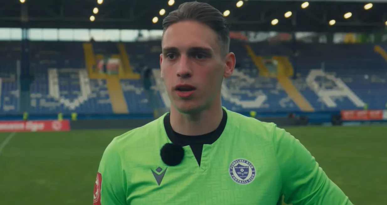 Vedad Muftić (FOTO: Screenshot/FK Željezničar)