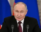 Russian President Vladimir Putin gives a statement to the media at the Kremlin in Moscow, Russia May 11, 2025. Sergey Bobylev/Host agency RIA Novosti/Handout via REUTERS ATTENTION EDITORS - THIS IMAGE WAS PROVIDED BY A THIRD PARTY./Sergey Bobylev