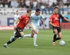 04.05.2025., Rijeka - SuperSport Prva HNL, 33. kolo, HNK Rijeka - HNK Gorica. Luka Menalo, Agon Elezi Photo: Nel Pavletic/PIXSELL