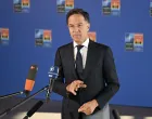 Antalija, Turska - 15. maj 2025:Generalni sekretar NATO-a Mark Rutte obratio se medijima uoči početka neformalnog sastanka ministara vanjskih poslova zemalja članica NATO-a u četvrtak u turskoj AntalijiANTALYA, TURKIYE - MAY 15: NATO Secretary General Mark Rutte speaks to the press members ahead of the NATO Foreign Ministers' Informal Meeting held at the NEST Congress Center in Belek, Antalya, Turkiye on May 15, 2025. (Muhammed Abdullah Kurtar - Anadolu Agency)/