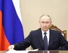 Moskva, Rusija - 15. maj 2025:Ruski predsjednik Vladimir Putin održao je sastanak s ruskom delegacijom uoči pregovora s Ukrajinom u Istanbulu, objavio je Kremlj u četvrtak ujutro (Kremlj/ Handout - Anadolu Agency)/