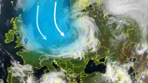 Spuštanje hladne fronte prema BiH, vremenska prognoza/Bh Meteo