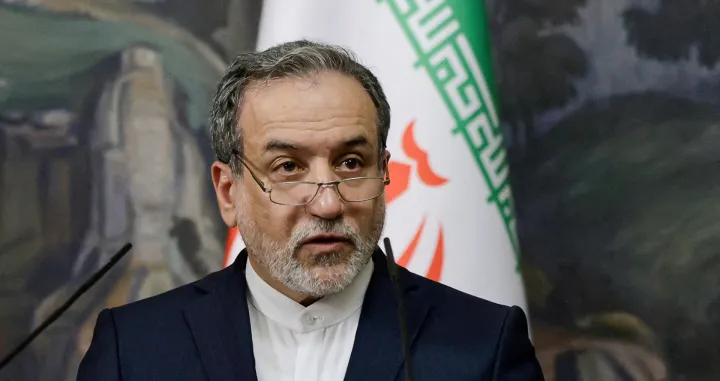 FILE PHOTO: Iran's Foreign Minister Abbas Araqchi attends a press conference following a meeting with Russia's Foreign Minister Sergei Lavrov in Moscow, Russia, April 18, 2025. Tatyana Makeyeva/Pool via REUTERS/File Photo/Tatyana Makeyeva