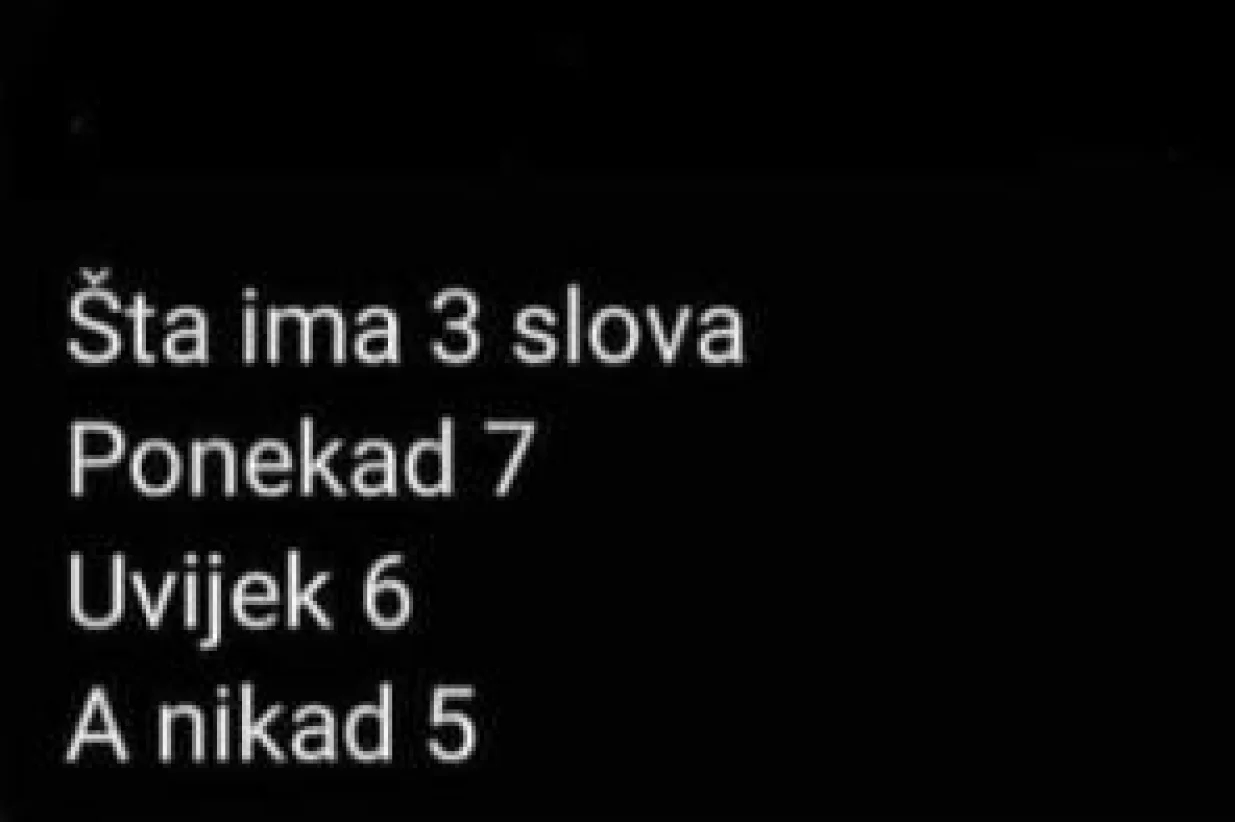 Mozgalica zagonetka/X