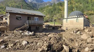Džamija Donja Jablanica, posljedice katastrofe, poplave u BiH, klizište, kamenolom/Anadolija/