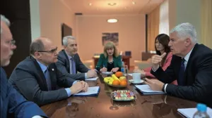 Christian Schimdt i Dragan Čović, sastanak/X.com