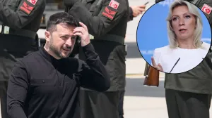 Volodimir Zelenski, Marija Zaharova//