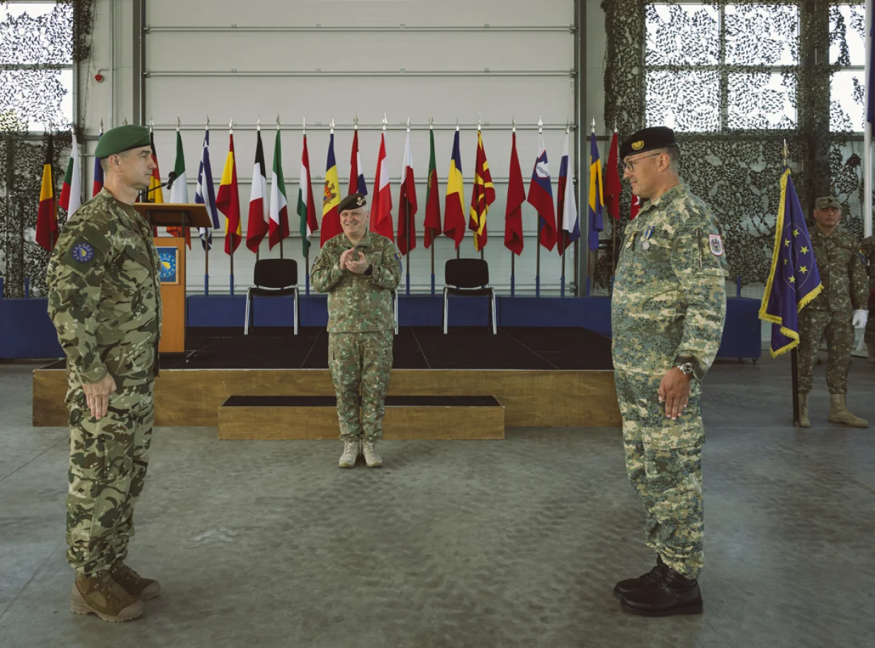 Novi načelnik štaba EUFOR-a Tibor Szabo stupio na dužnost u bazi Butmir//