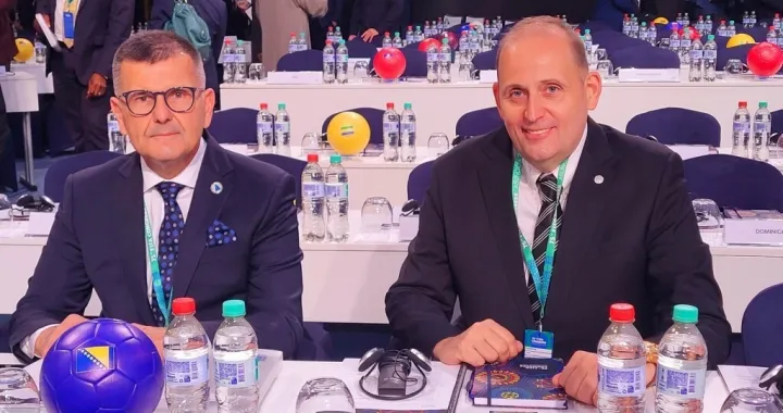 Adnan Džemidžić i Vaso Mijanović (FOTO: N/FSBiH)