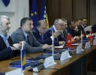 Sporazum stranaka na nivou države BiH o uspostavi nove koalicije, dvije trojke iz RS i FBiH - SDS, PDP, SDP, NiP, NS, ZPR, te NES, Naprijed, ZNG, zgrada Parlamenta BiH/Damir Deljo/