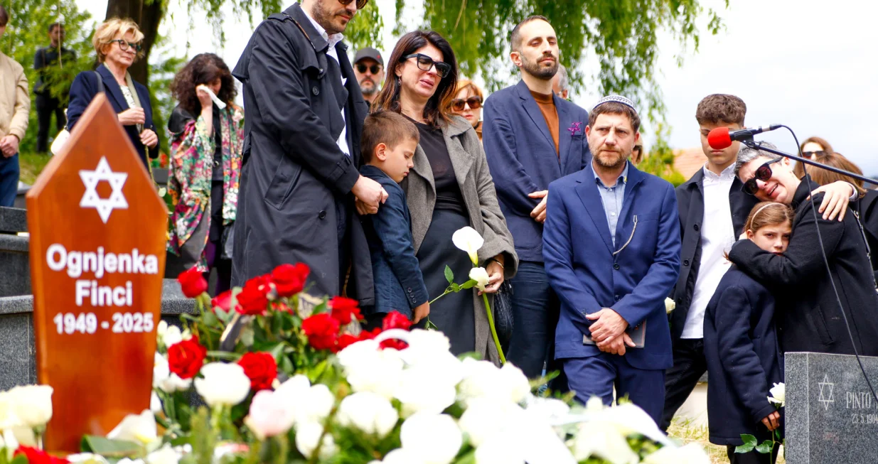 prof. Ognjenka Finci sahrana groblje Bare/Damir Deljo