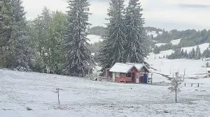 Bijele pahulje na Vučijem Polju/BHMeteo/Facebook//