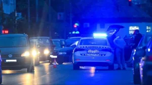 Saobraćajna nesreća u Bijeljini, sudar mopeda i putničkog vozila//