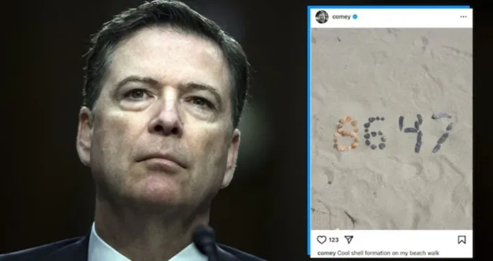 James Comey, objava na instagramu/Društvene Mreže
