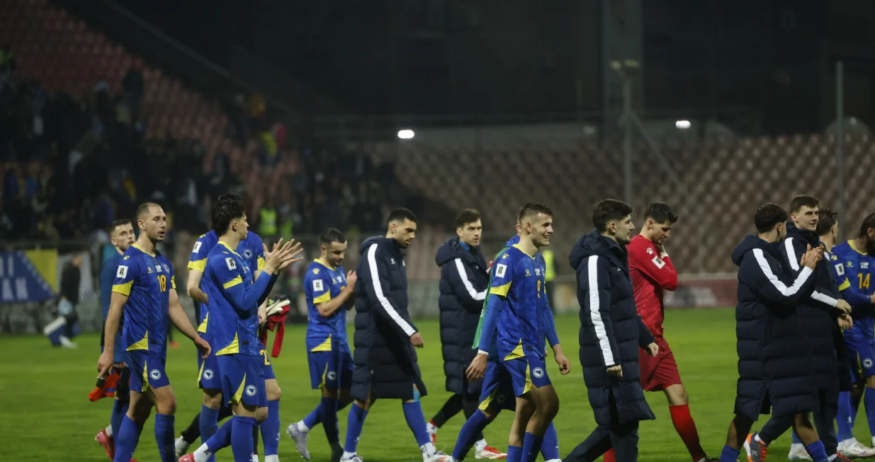 Fudbalska reprezentacija BiH - Kipar (FOTO: Damir Deljo/Oslobođenje)