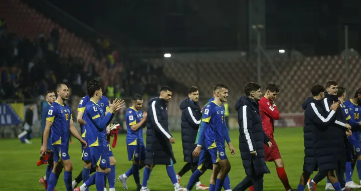 Fudbalska reprezentacija BiH - Kipar (FOTO: Damir Deljo/Oslobođenje)