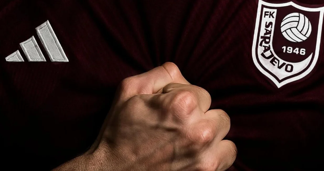 FK Sarajevo šaka dres 