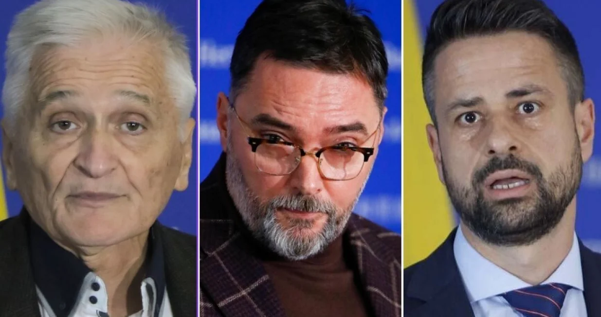 Nikola Špirić, Staša Košarac, Srđan Amidžić/