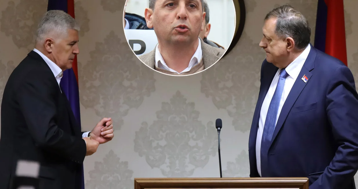 Dragan Čović, nebojša vukanović, milorad dodik/Lejla Sofradžija