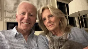 Biden u društvu supruge i mačke/Joe Biden
