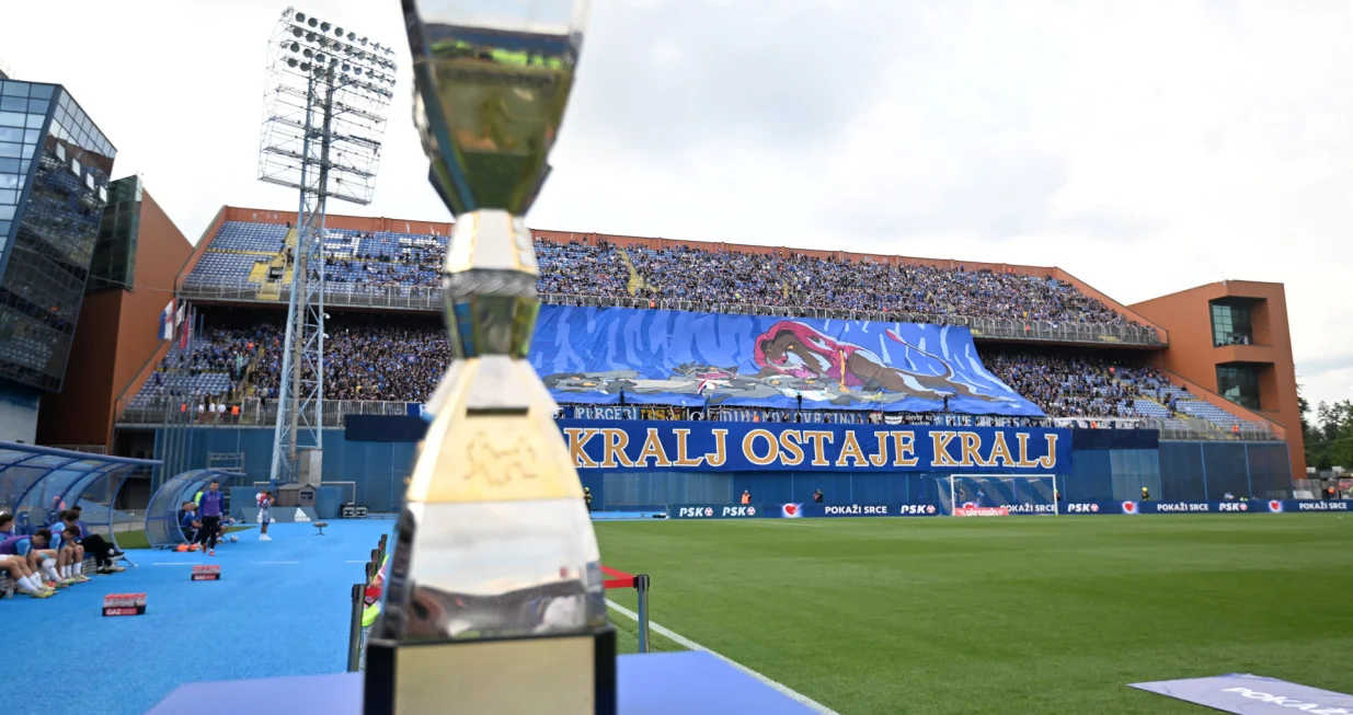 26.05.2024., stadion Maksimir, Zagreb - SuperSport HNL, 36. kolo, GNK Dinamo - NK Rudes. Pehar Photo: Marko Lukunic/PIXSELL