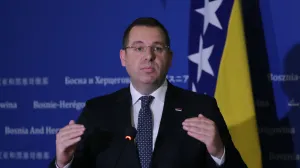 Pres-konferencija delegata u Domu naroda Parlamentarne skupštine BiH Radovan Kovačević/Senad Gubelić