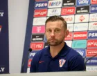 19.11.2024., Rijeka - Izbornik Ivica olic na konferenciji nakon utakmice. Kvalifikacijska nogometna utakmica za Europsko prvenstvo 2025 U-21 izmedju Hrvatske i Gruzije. Photo: Goran Kovacic/PIXSELL