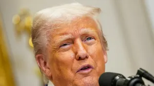 FILE PHOTO: U.S. President Donald Trump speaks during a press conference in the Roosevelt Room at the White House in Washington, D.C., U.S., May 12, 2025. REUTERS/Nathan Howard/File Photo/Nathan Howard