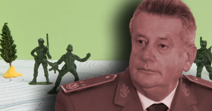 Kolumna Đure Kozara: Samovolja generala Kneževića/Ilustracija/Benjamin Krnić