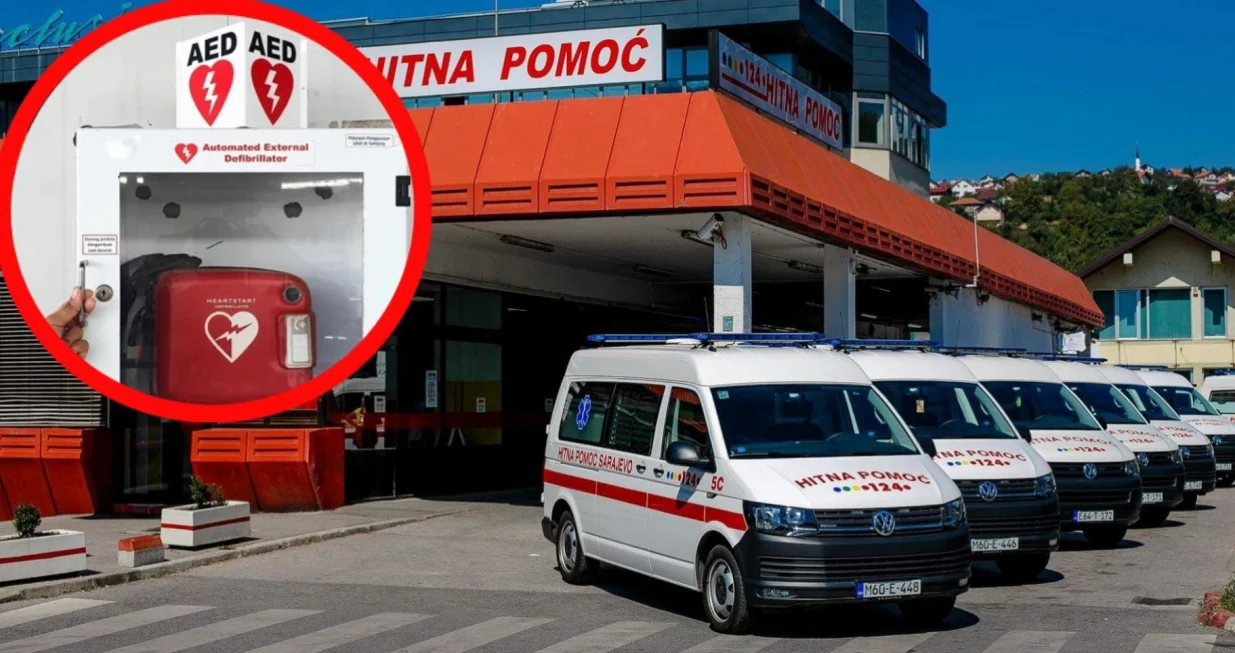 Kanton Sarajevo dobija mrežu defibrilatora/