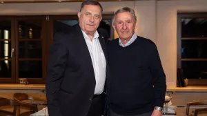 Milorad Dodik i Svetislav Pešić 