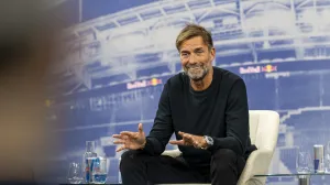 Jürgen Klopp began his role as Red Bull's Head of Global Soccer, expressing excitement about joining a multi-club, multi-sport organization and pledging to deliver passion on the pitch, entertainment for fans, and a long-term vision for the clubs. // Jürgen Klopp seen in Salzburg, Austria on January 14, 2025. // Joerg Mitter/Red Bull Content Pool