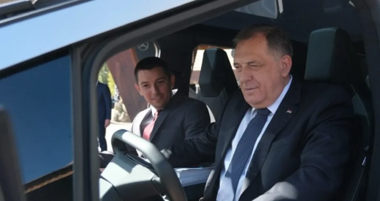 Denis Šulić i Milorad Dodik/Instagram