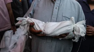 U izraelskom napadu na Deir al-Balah, centralni Pojas Gaze, ubijena je beba stara samo jedan dan/Ali Jadallah