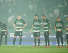 Soccer Football - Primeira Liga - Sporting CP v Gil Vicente - Estadio Jose Alvalade, Lisbon, Portugal - May 4, 2025 Sporting CP's Viktor Gyokeres with teammates before the match REUTERS/Pedro Nunes
