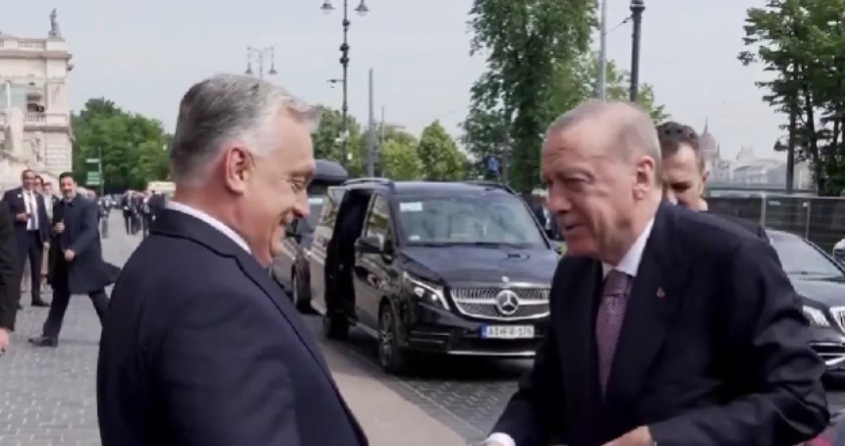 Premijer Mađarske Viktor Orban i predsjednik Turske Recep Tayyip Erdogan u Budimpešti/Prtsc