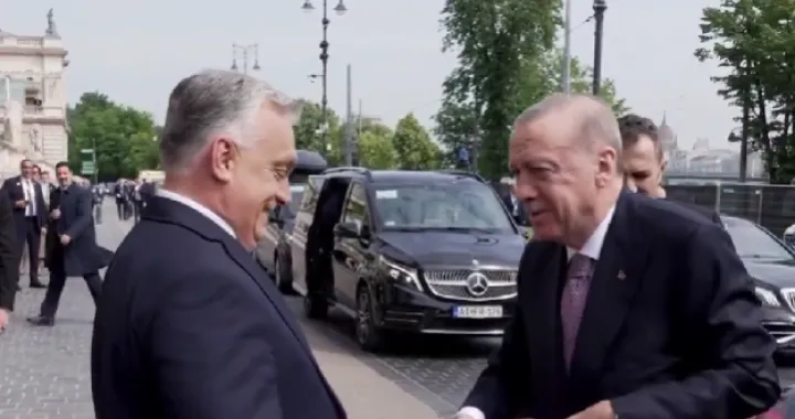 Premijer Mađarske Viktor Orban i predsjednik Turske Recep Tayyip Erdogan u Budimpešti/Prtsc