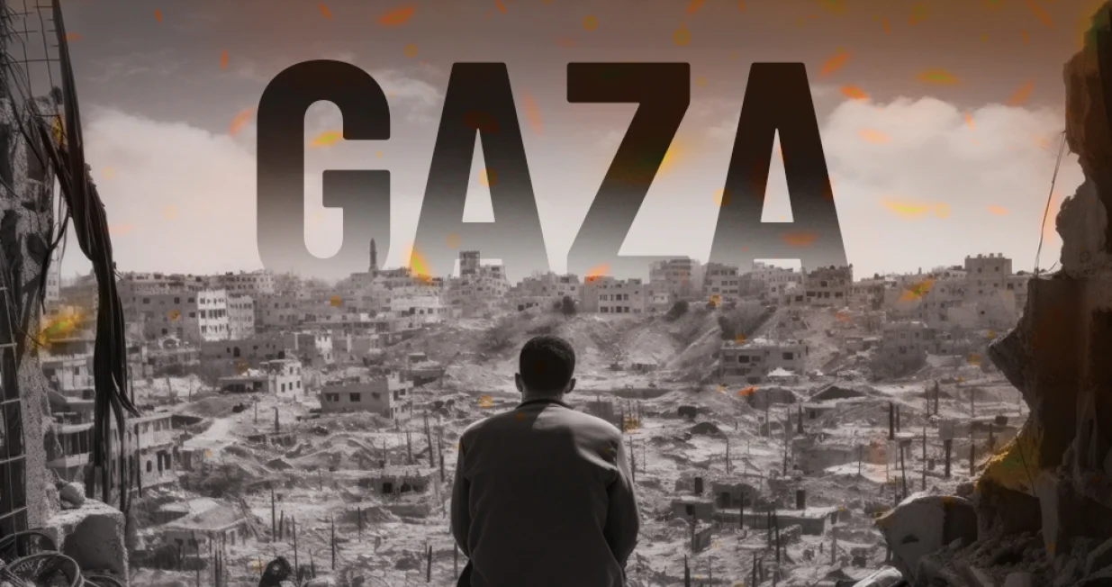 Kolumna Adamira Jerkovića: Sramotni postupci Izraela u Gazi/Ilustracija/Benjamin Krnić