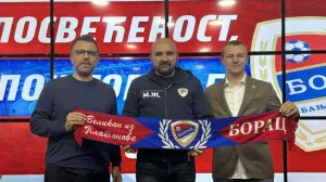 Zvjezdan Misimović, Mladen Žižović i Oliver Jandrić (FOTO: FK Borac)