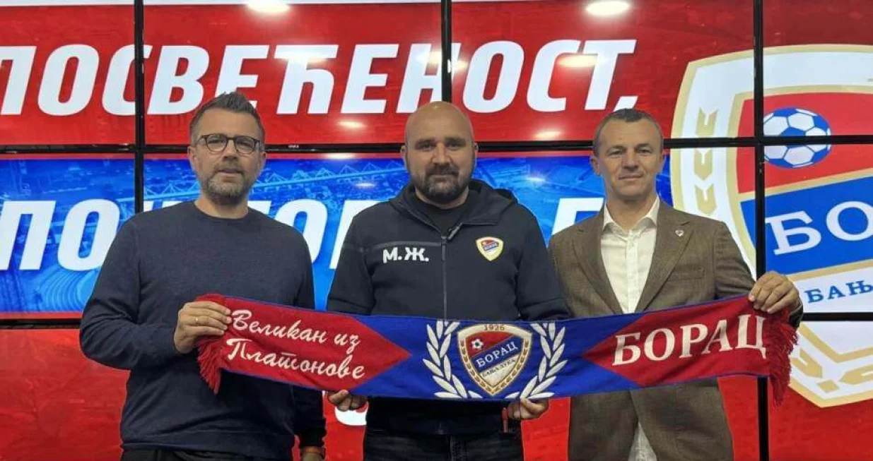Zvjezdan Misimović, Mladen Žižović i Oliver Jandrić (FOTO: FK Borac)