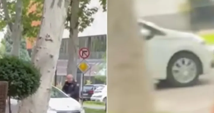 Vozač se dao u bijeg/Screenshot/