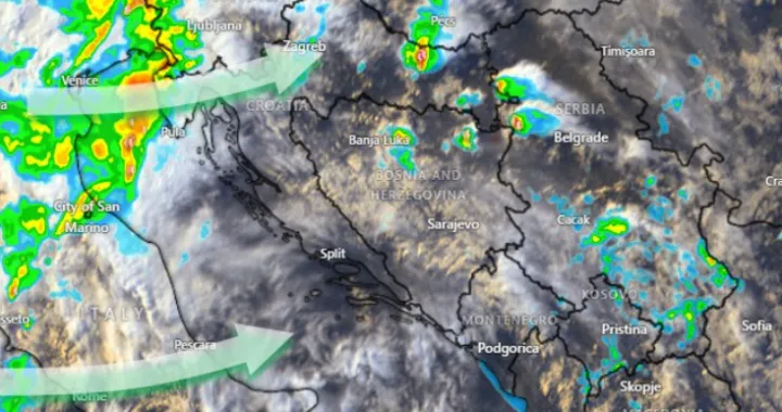 BH Meteo, vremenska prognoza za petak (23.5.2025)/Bh Meteo
