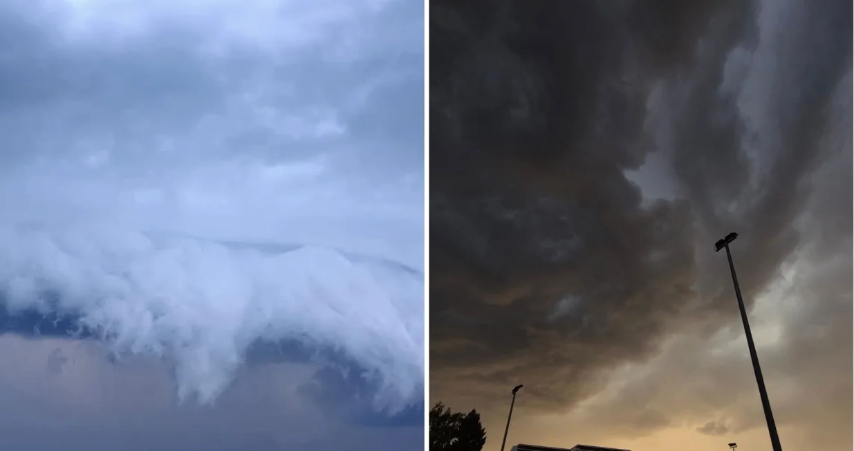 Olujni oblaci iznad Gračanice i Doboja/Mensur Brkičević I Marko Bogdanić